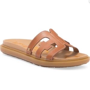 Sam Edelman Tan Slide Sandals